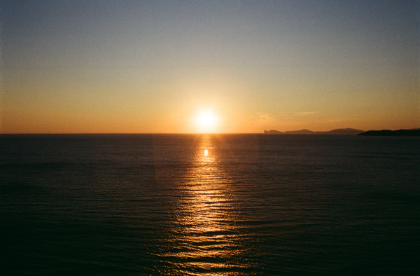 Tramonto sulla Alghero - Bosa