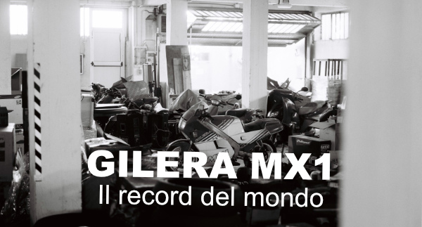 Gilera MX1 e il record del mondo del 1988
